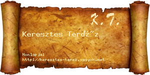 Keresztes Teréz névjegykártya